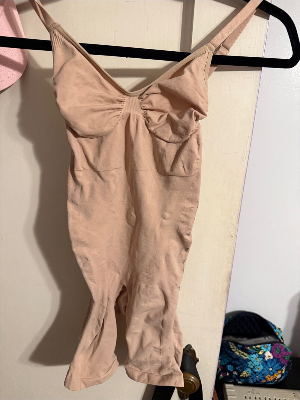 SKIMS Soft Beige Full-Body Shaping Bodysuit
